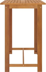 vidaXL Σετ Επίπλων Μπαρ Κήπου 7 Τεμαχίων Γκρι