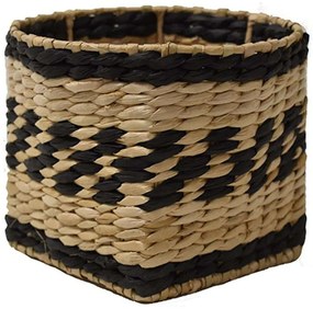 Καλάθι Rush 00.06.67434 Φ15x14cm Natural-Black Mat
