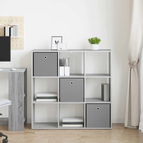 vidaXL Πλαϊνό γραφείο Γκρίζο Σονομα 102 x 31 x 99,5 εκ.