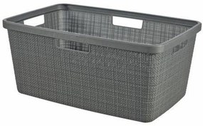 Καλάθι Πολλαπλών Χρήσεων Curver Σκούρο γκρίζο Γιούτα Πλαστική ύλη