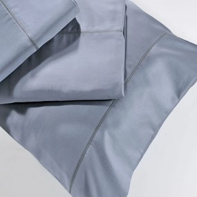 Μαξιλαροθήκες S250/7 Σετ 2τμχ Grey Metal Down Town 52X75 100% Cotton Satin