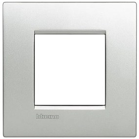 Πλαίσιο 2 Θέσεων Αλουμίνιο Bticino Living Air LNC4802TE Legrand-LNC4802TE-Αλουμίνιο LNC4802TE
