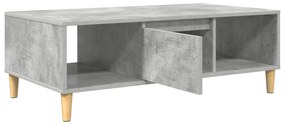 vidaXL Γκρι σκυροδέματος 103.5 x 60 x 35 εκ Επεξεργασμένο ξύλο
