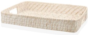 Δίσκος Σερβιρίσματος 742TMA9831 7x35x45cm Beige Aberto Design Jute