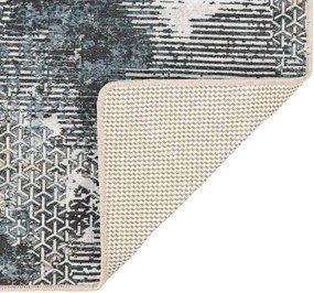 vidaXL Χαλί Πλενόμενο Πολύχρωμο 80 x 150 εκ.
