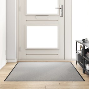 vidaXL Πατάκι πόρτας Ορθογώνιο Γκρι 120x180 εκ