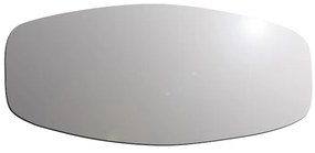 Καθρέπτης τοίχου Luna Megapap χρώμα μαύρο 120x2x52εκ.