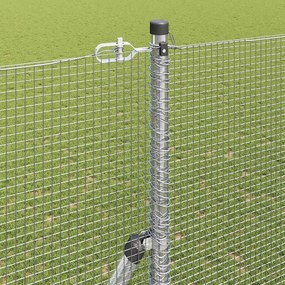 vidaXL Συρματόπλεγμα Σταθερού Εδάφους 25 x 1,5 m Γαλβανισμένος Χάλυβας