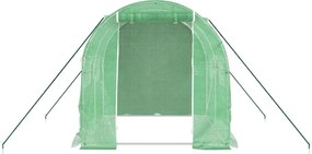vidaXL Θερμοκήπιο με Ατσάλινο Πλαίσιο 4 μ² 2 x 2 x 2 μ.