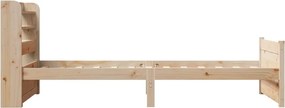 vidaXL Πλαίσιο Κρεβατιού Κεφαλάρι 75x190εκ. Μασίφ Πεύκο