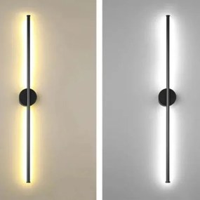 Απλίκα Τοίχου LED 3 CCT Homelighting Viola Black 77-50481
