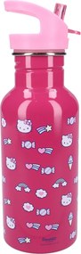 Παγούρι 500ml Με Καλαμάκι Vado Bags Hello Kitty Take A Sip