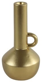 Κηροπήγιο Κεραμικό 013.786281 12x23cm Gold Ceramic