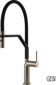 Gessi Stelo 60315 Inox - Μπαταρία Κουζίνας με Ντους