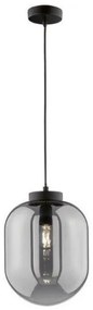 Κρεμαστό Φωτιστικό Οροφής Μαύρο Regi 60710 Fischer Honsel-60710-Φιμέ/Smoke 60710
