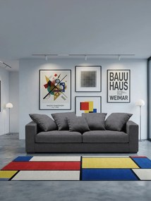 Καναπές Pilo Διθέσιος-160φ 90β εκ.-Γκρι