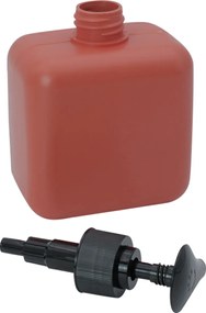 Επιτραπέζιο Πλαστικό Dispenser 500ml σε 3 Χρώματα - Κόκκινο