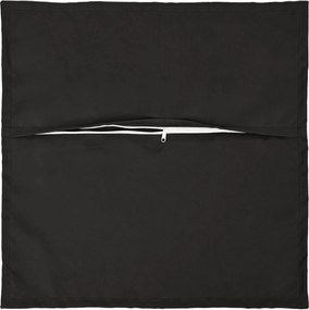 vidaXL Κάλυμμα Μαξιλαριού 2 τμχ. HOUTEN Μαύρο 30 x 30 cm Πολυεστέρας