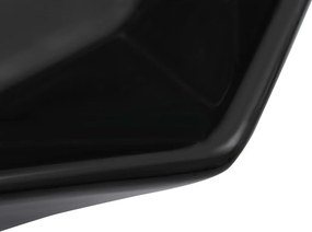 vidaXL Νιπτήρας Μαύρος 41 x 36,5 x 12 εκ. Κεραμικός