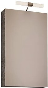 Καθρέπτης Κρεμαστός Drop Luxus 45-Γρανίτης