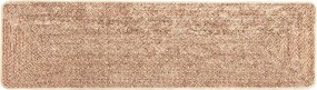 vidaXL Χαλί Runner MARSA Κίτρινο 100 x 400 cm Πολυέστερ και PVC