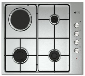 Thermogatz TGS 9211 IX Εστία Υγραερίου & Ρεύματος Αυτόνομη 58x51cm Inox