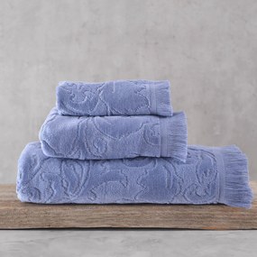 Πετσέτα Σώματος (70x140) Rythmos Sienna SS2025 500gsm Μπλε