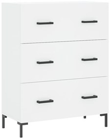 vidaXL Ντουλάπι Λευκό 69,5x34x180 εκ. από Επεξεργασμένο Ξύλο