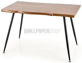 Carlson Τραπέζι Ξύλινο Καφέ 120x80x77
