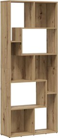 vidaXL Βιβλιοθήκη Artisan Δρυς 67x24x161 εκ. από Τεχνητό Ξύλο