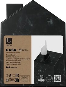 Θήκη για χαρτομάντιλα Umbra Casa Μαύρη 023340-1350