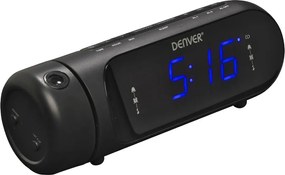 Ρολόι-Ραδιόφωνο FM Denver Electronics CPR-700 Μαύρο