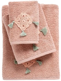 Πετσέτες Daily 0729 (Σετ 3τμχ) Somon Das Home Towels Set 70x140cm 100% Βαμβάκι