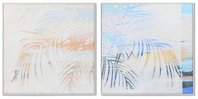Καμβάς DKD Home Decor πολυστερίνη Καμβάς 100 x 4 x 100 cm