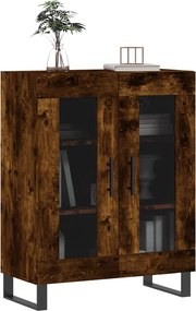 vidaXL Ντουλάπι Καπνιστή Δρυς 69,5 x 34 x 90 εκ. Επεξεργασμένο Ξύλο