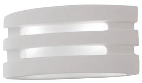 InLight Επιτοίχιο φωτιστικό λευκό από γύψο 1XE14 D:28cm 43390