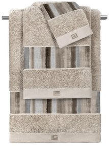 ΣΕΤ ΠΕΤΣΕΤΕΣ ΜΠΑΝΙΟΥ 3 ΤΕΜ. GUY LAROCHE - SANTIAGO STONE- NATURAL