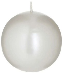Κερί Μπάλα 3-80-061-0005 Φ8cm Cream Inart Παραφίνη