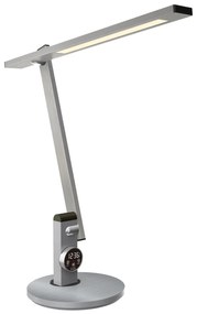 Φωτιστικό Γραφείου LED Blain Pro Ασημί Χρώμα Φ19x49,9Υεκ.