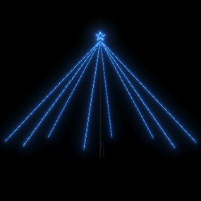 vidaXL Χριστουγεν. Δέντρο από Φωτάκια Εσ/Εξ Χώρου Μπλε 3,6 μ. 576 LED