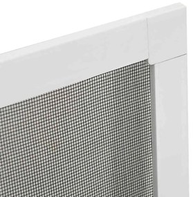 vidaXL Σήτα Εντόμων για Παράθυρα Λευκή 80 x 100 εκ.