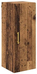 vidaXL Highboard 2 pcs Παλιό Ξύλο Επεξεργασμένο ξύλο