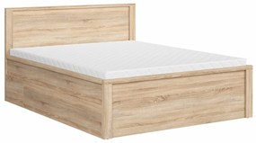 Κρεβάτι Boston E129, 160x200, Πλαστικοποιημένη μοριοσανίδα, 168x205x100cm
