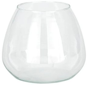Βάζο Γυάλινο Delnite 421088 Φ16x15cm Clear Eglo Glass