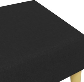 vidaXL Υποπόδιο Μαύρο 77x55x31 εκ. Υφασμάτινο