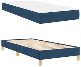 vidaXL Κρεβάτι με ελατήρια Ταμπά, Καφέ 90 x 190 cm