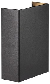 Απλίκα Φωτιστικό Τοίχου LED 5,4W IP54 3000K Fold Nordlux-2019041003-Μαύρο 2019041003