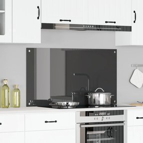 Πλακάκι Κουζίνας Σκούρο γκρι 110x60x0,6 εκ. Σκληρυμένο Γυαλί