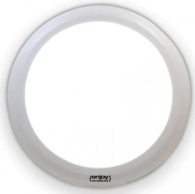 Led panel flat 18W 230V 3000k θερμό λευκό φως 1350lm χωνευτό ή επίτοιχο με ρυθμιζόμενο ελατήριο