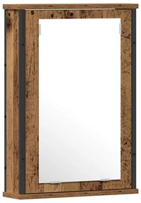 vidaXL Σετ Επίπλων Μπάνιου με αποθήκευση 2 pcs Καφέ 60 x 30 x 60 cm